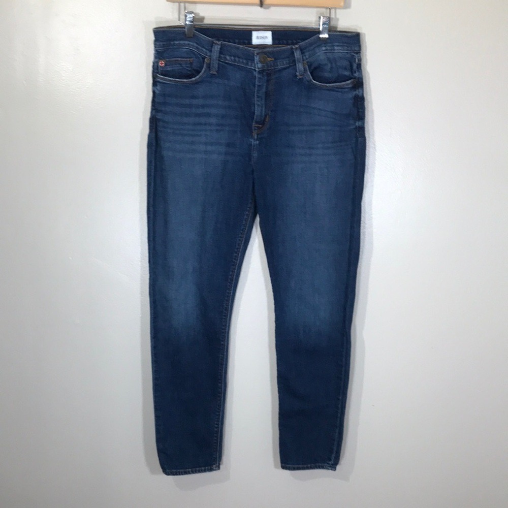 Hudson Women's 31 Krista Super Skinny Jeans Blue Medium Wash Mid Rise